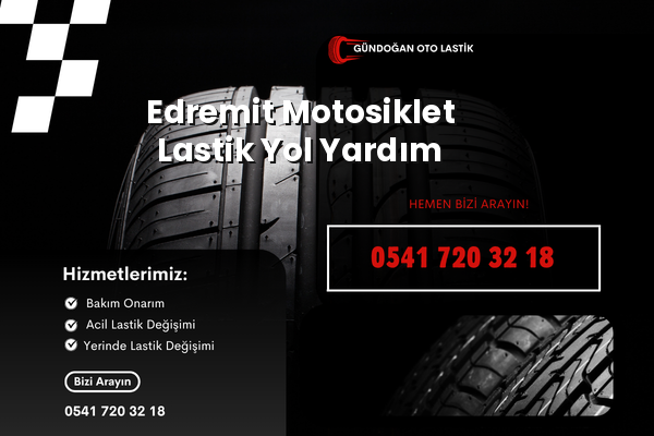 Edremit Motosiklet Lastik Yol Yardım